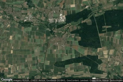 Vue aérienne de Steinweiler