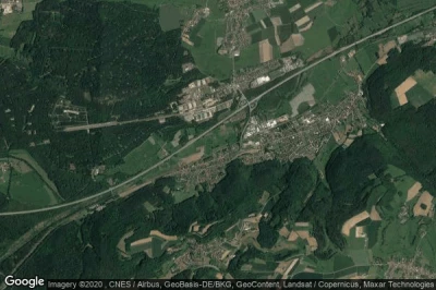 Vue aérienne de Bruchmühlbach-Miesau