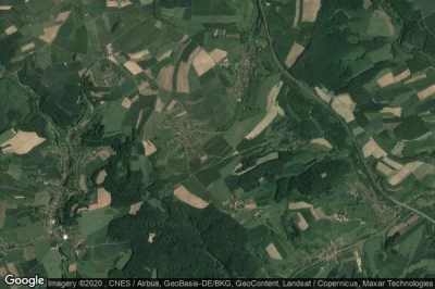 Vue aérienne de Wahnwegen