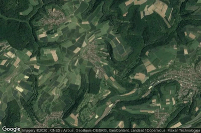 Vue aérienne de Maßweiler