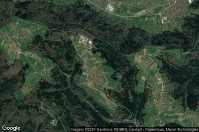 Vue aérienne de Adelberg