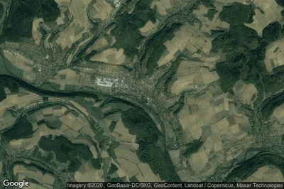 Vue aérienne de Dörzbach