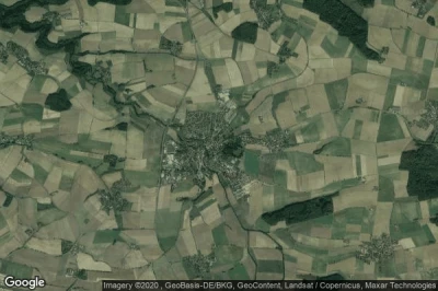 Vue aérienne de Kupferzell