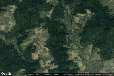 Vue aérienne de Michelfeld