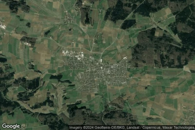 Vue aérienne de Gerstetten