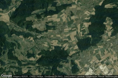 Vue aérienne de Dettighofen