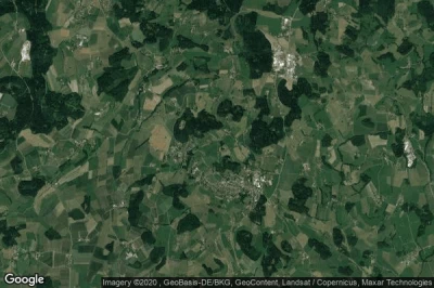 Vue aérienne de Bodnegg