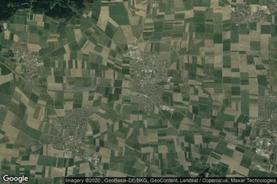 Vue aérienne de Eitensheim