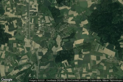 Vue aérienne de Kranzberg