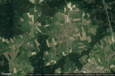 Vue aérienne de Otterfing