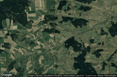 Vue aérienne de Gerolsbach