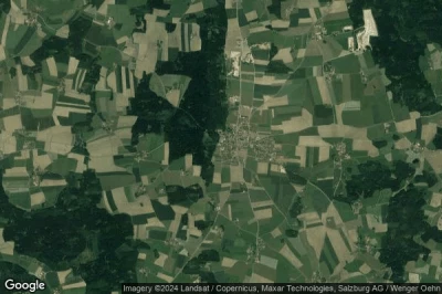Vue aérienne de Palling
