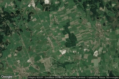 Vue aérienne de Eglfing