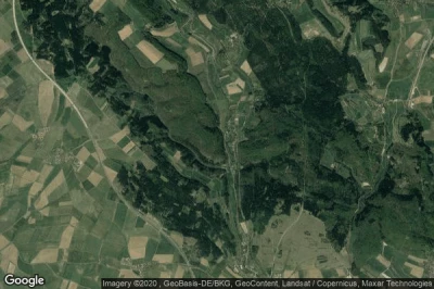 Vue aérienne de Lautertal