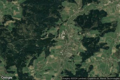 Vue aérienne de Langenneufnach