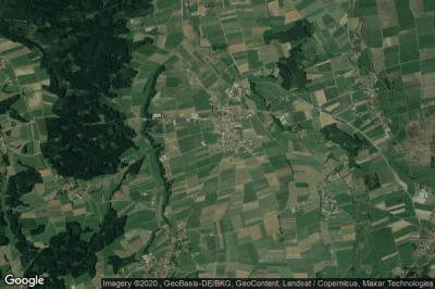 Vue aérienne de Breitenbrunn