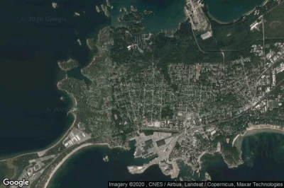 Vue aérienne de Hanko