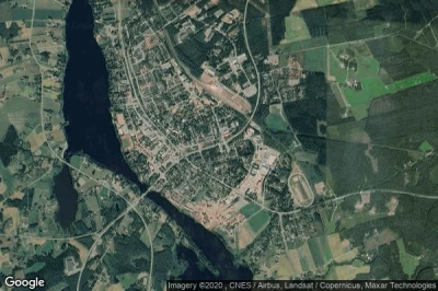 Vue aérienne de Haapajärvi