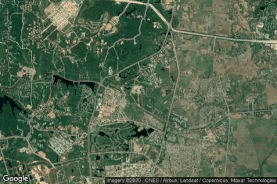 Vue aérienne de Nay Pyi Taw