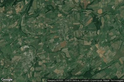 Vue aérienne de Domjean