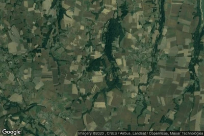 Vue aérienne de Saubole