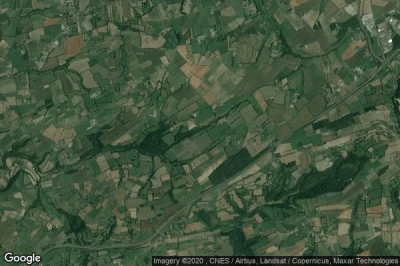 Vue aérienne de Beuvrigny