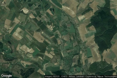 Vue aérienne de Gadencourt