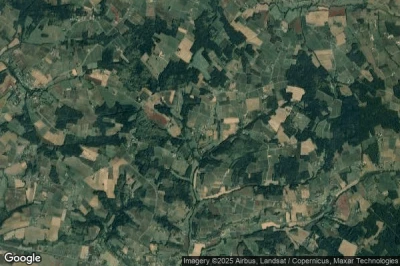Vue aérienne de Fossès-et-Baleyssac