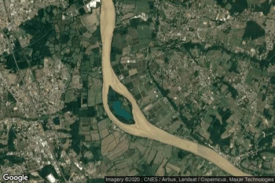 Vue aérienne de Quinsac