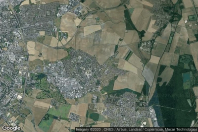 Vue aérienne de Quetigny