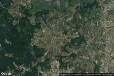 Vue aérienne de Vertheuil