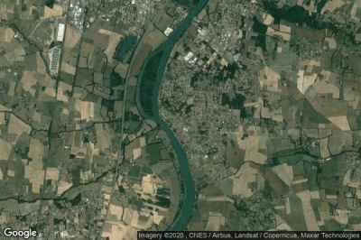 Vue aérienne de Montmerle-sur-Saône