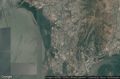 Vue aérienne de Navi Mumbai
