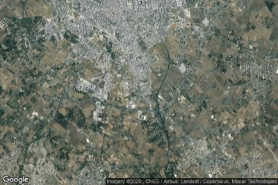 Vue aérienne de Castromediano