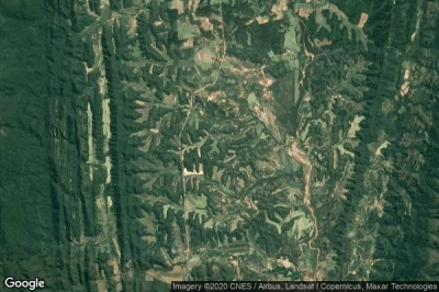 Vue aérienne de Villa Vaca Guzmán (Muyupampa)