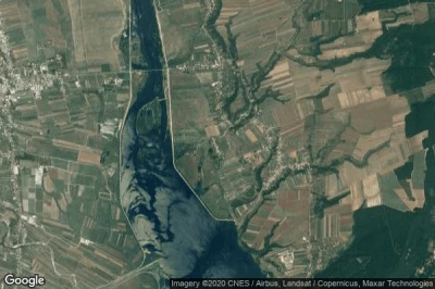 Vue aérienne de Verguleasa