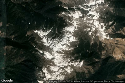 Vue aérienne de Yanmen