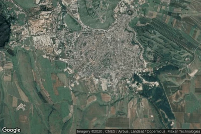 Vue aérienne de Tulcea