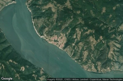 Vue aérienne de Svinita