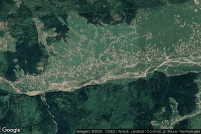 Vue aérienne de Straja