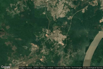 Vue aérienne de Matoury
