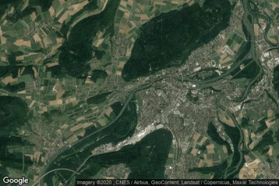 Vue aérienne de Altenburg