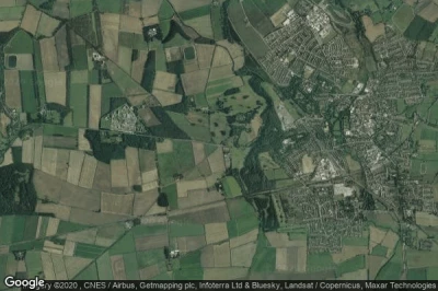 Vue aérienne de Babworth