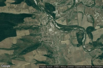 Vue aérienne de Podari