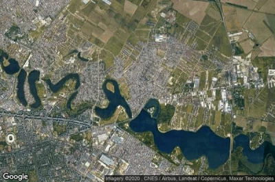 Vue aérienne de Pantelimon