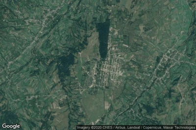 Vue aérienne de Ocna Sugatag