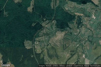 Vue aérienne de Svinskaya