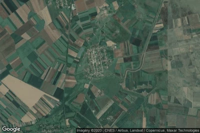 Vue aérienne de Moravita