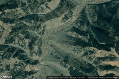 Vue aérienne de Lunca de Jos