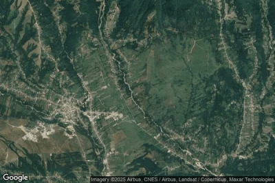 Vue aérienne de Lunca